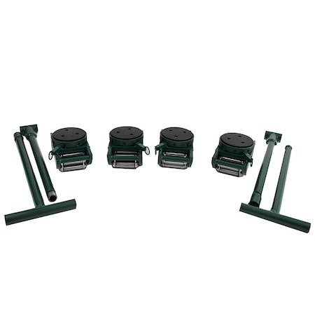 Hilman Rollers 40-TON ROLLER SET WITH PADDED RS-40-SLP
